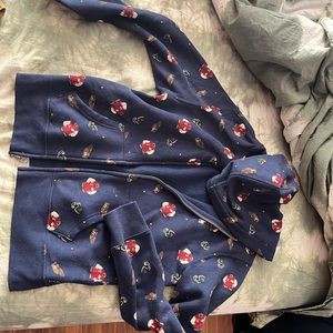 Football zip hoodie Great for Super-bowl